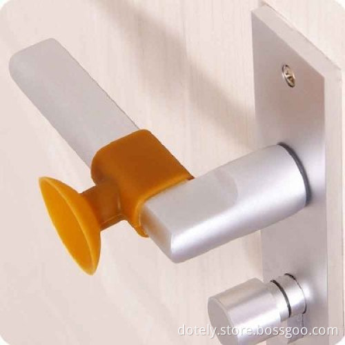 Silicone Doorknob Handle Protective Tube Covers